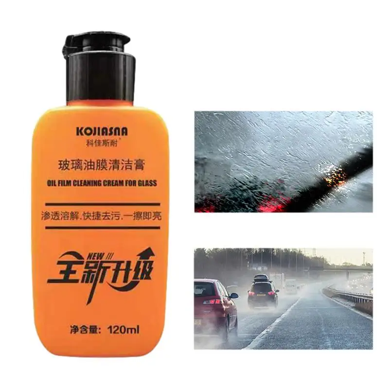 

Car Glass Oil Film Cleaner Universal Removing Paste Deep Cleaning Polishing Glass Cleaner Auto Windshield Streak Free Shine
