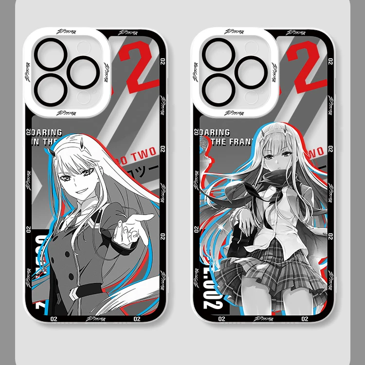Kochanie W Silikonowym Etui Franxx Do Samsung Galaxy S23 S22 Ultra S21 S20 Fe S10 Plus Note 20 10 9 A32 A52S A52 A72 Pokrowiec Nowy