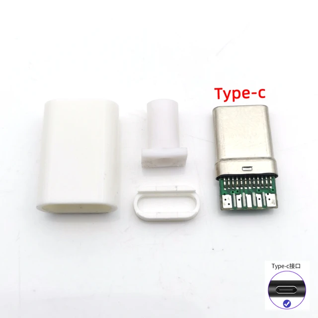 3 6 10set Lightning Dock USB Plug 3.0mm With Chip Board Male Connector  welding Data OTG Line Interface DIY Data Cable For Iphone - AliExpress