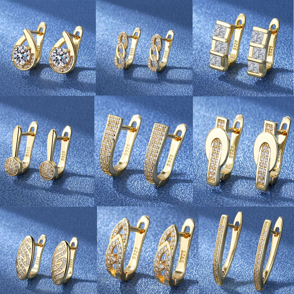 Silver Hoop Earrings 925 Silver Women Hoop Earrings For Girl