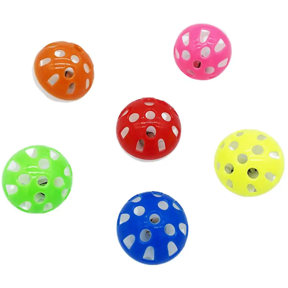 Haustier Papagei Katze Spielzeug Bunte Hohl Roll Glocke Ball Vogel Kauen Spielzeug Sittich Nymphensittich Papagei Käfig Gatos Spaß Spielzeug für Wellensittich – Detail 11