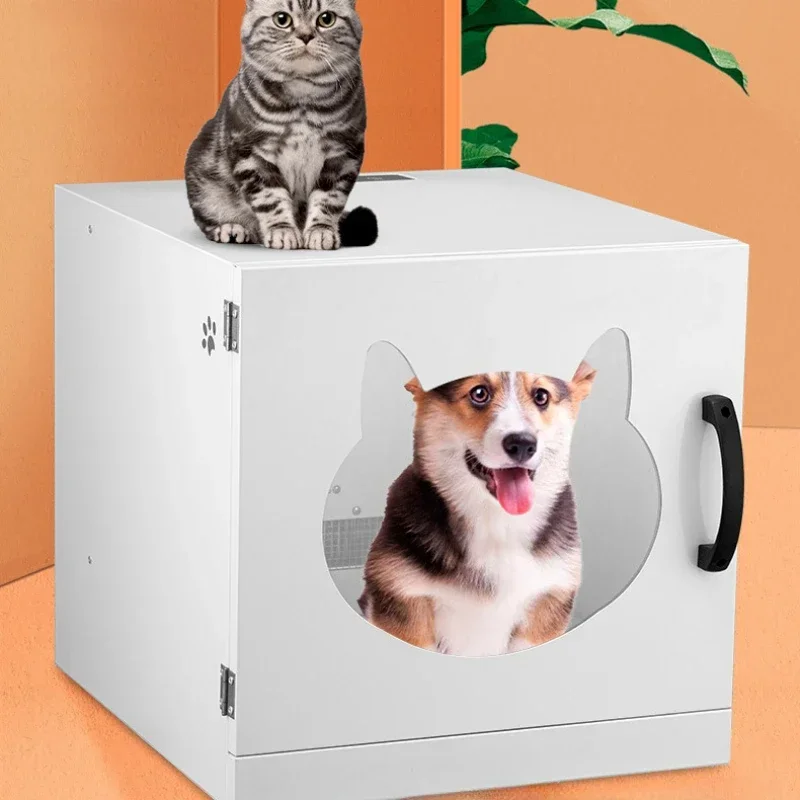 Smart Pet Drying Box Household Pet Hair Dryer Box Small Dryer Cats Hair Dogs Sterilizable Disinfectable 110V