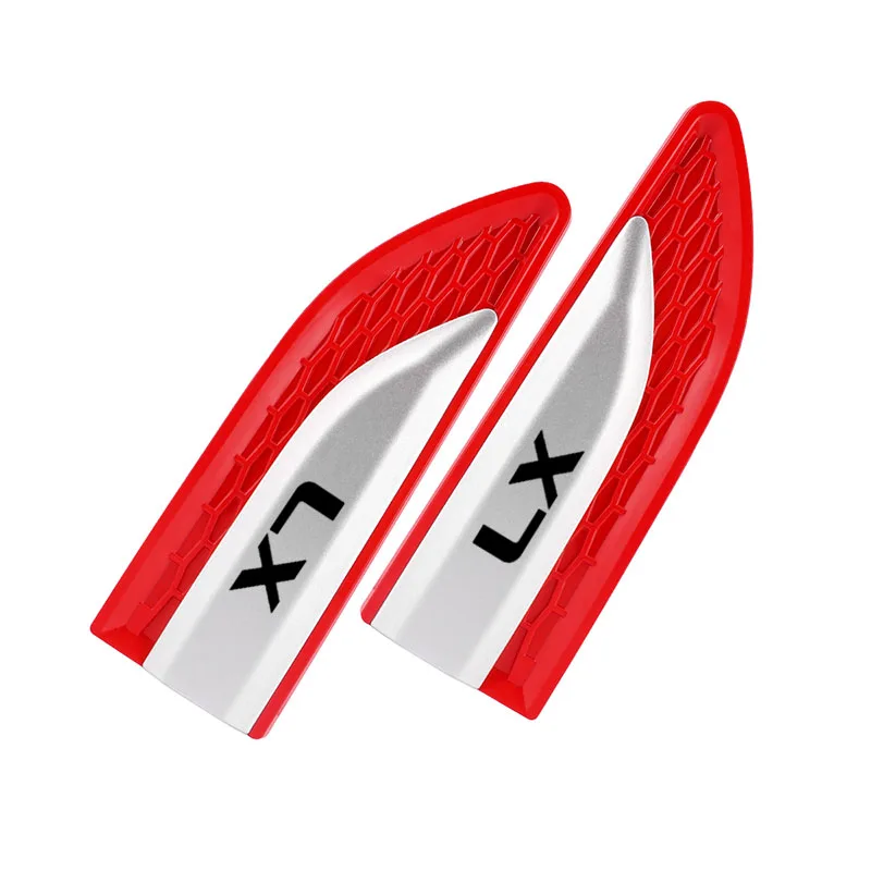 2pcs red LX
