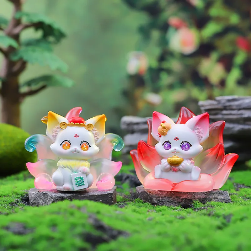 New Dream Mountain Sea Nine Tailed Fox 3rd Generation Blind Box