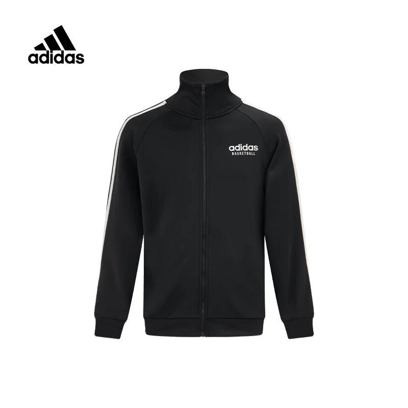 

Мужская трикотажная спортивная куртка Adidas, Повседневная Уличная Беговая куртка для осени и зимы, IL2189, 2023