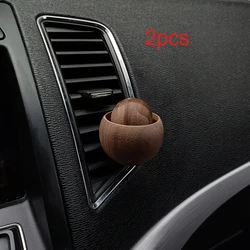 Wooden Essential Oil Diffuser - Mini Natural Fragrance Diffuser (2pcs)