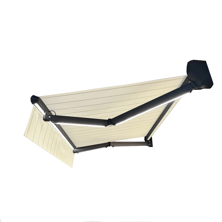 

A380 New Arrival Aluminum Frame Outdoor Folding Sun Shade Patio Awnings toldos para patios sun retractable awning price outdoor
