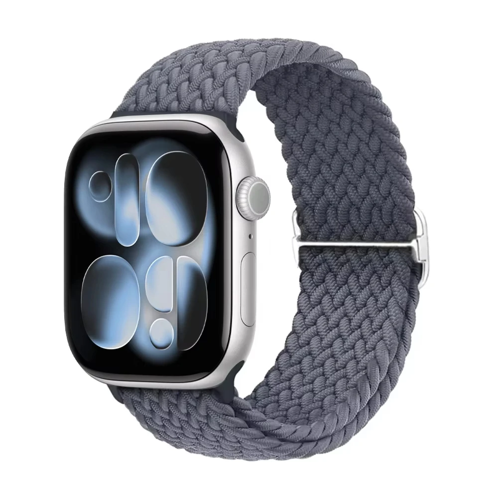 Elastic Braided Nylon Strap