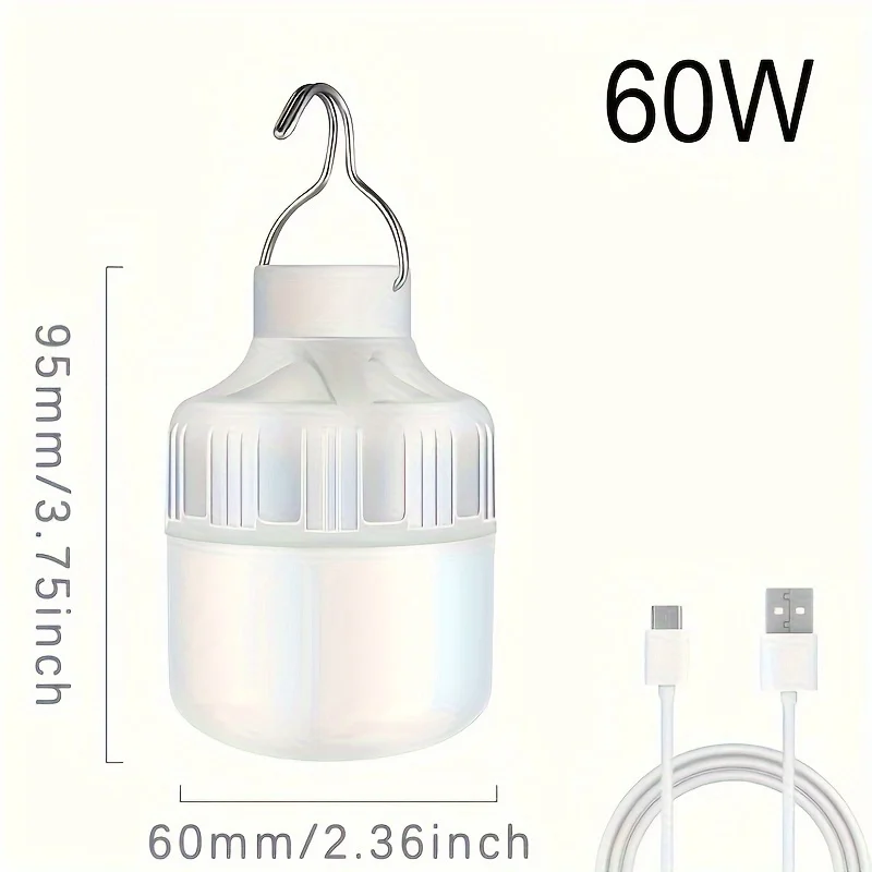Camping lantern Outdoor rechargeable LED high brightness emergency light connected for camping and fishing portable