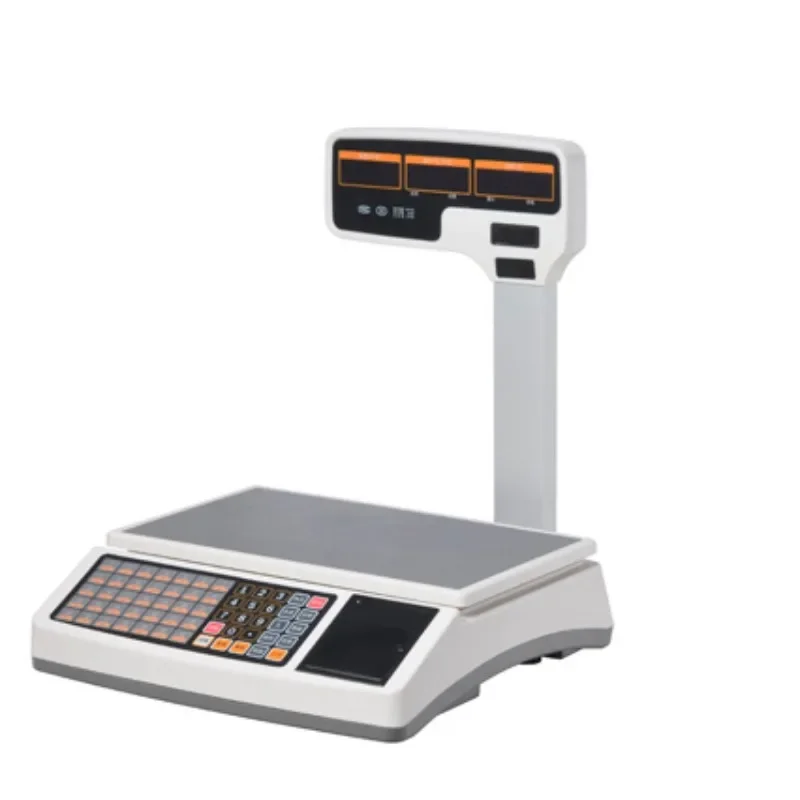 

Commercial Electronic Digital Price Barcode Label Printing Scale Electronic Price Scale Computing Scales English Version