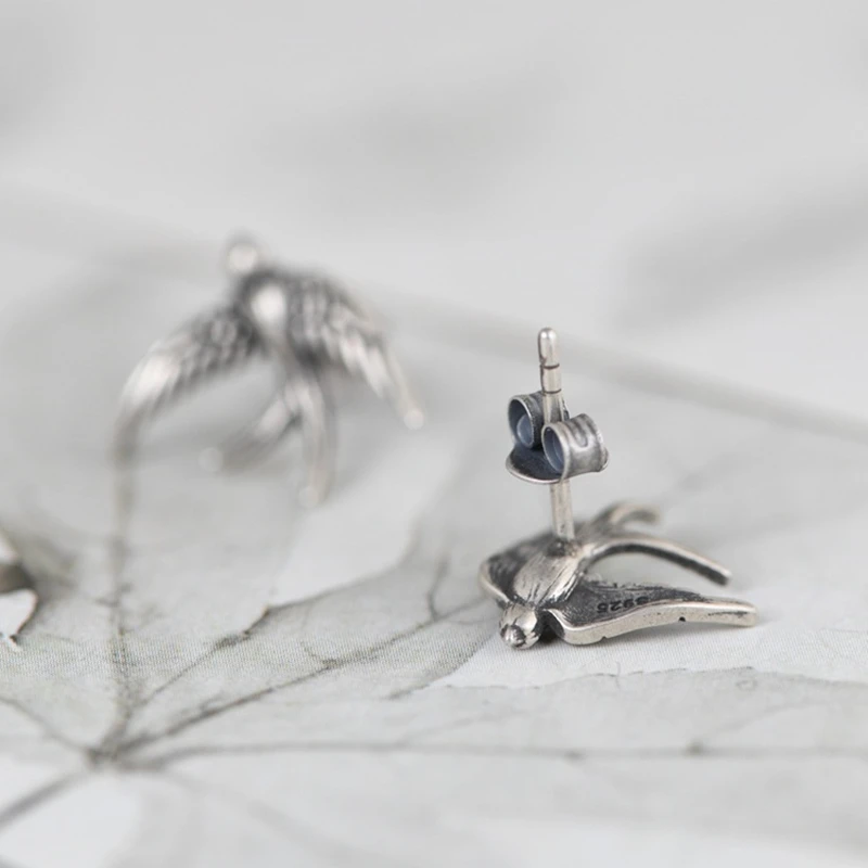 Swallow bird earrings