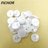 30 pcs 11mm 2 Hole White Resin Sewing Buttons Cute solid Color Round Shape Button For Baby Kids Clothes DIY Accessories 5