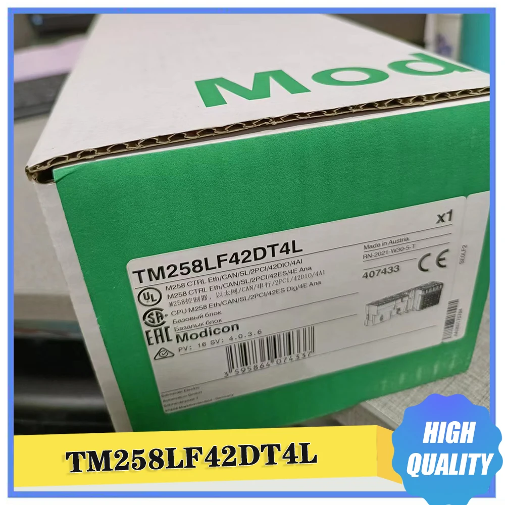PLC M258 Modicon 컨트롤러 TM258LF42DT4L, 슈나이더 고품질 빠른 배송