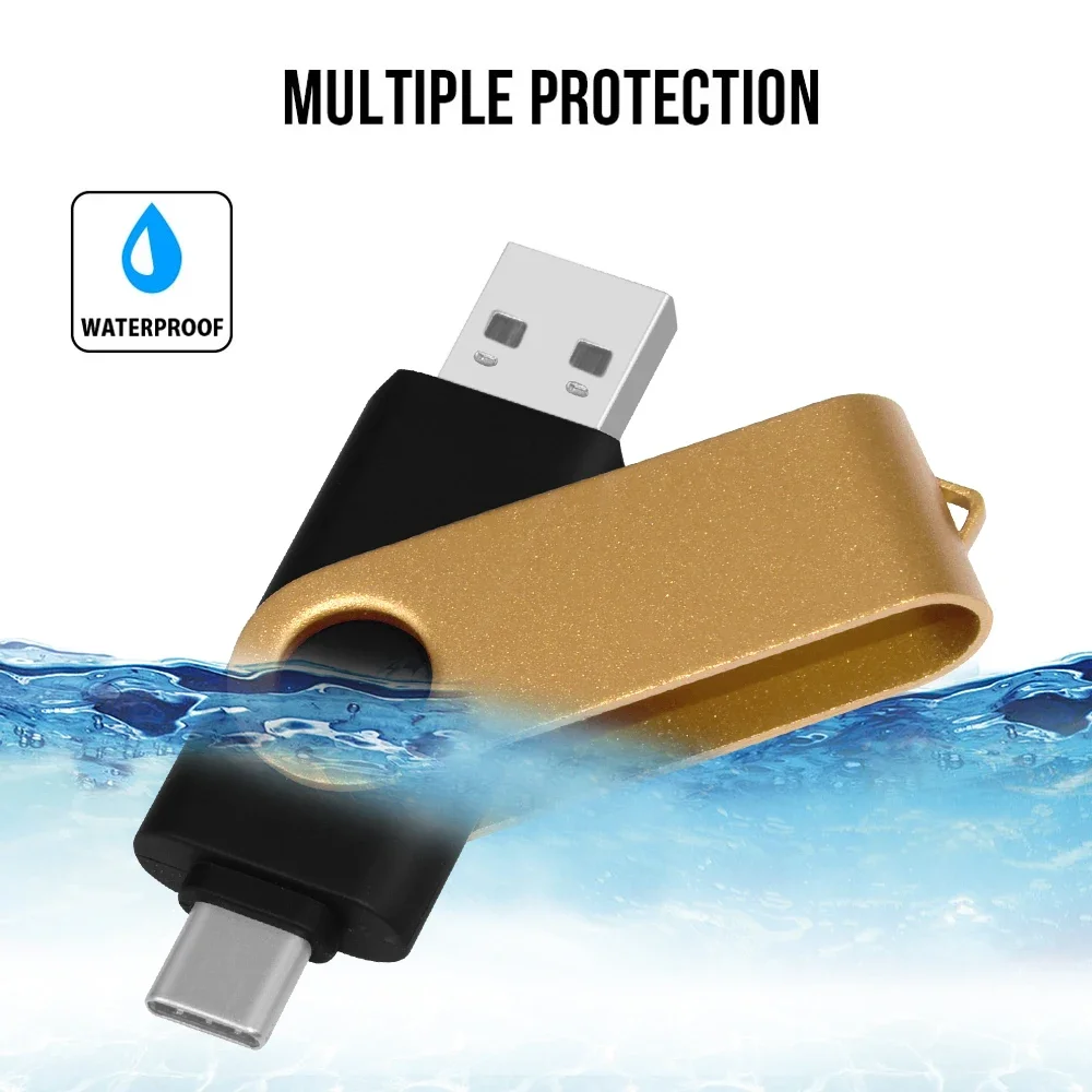 빨간색 회전형 2.0 USB 플래시 드라이브 128GB TYPE-C USB 스틱 64GB 32GB 16GB 8GB 창의적인 선물용 펜 드라이브 4GB USB 메모리 2.0