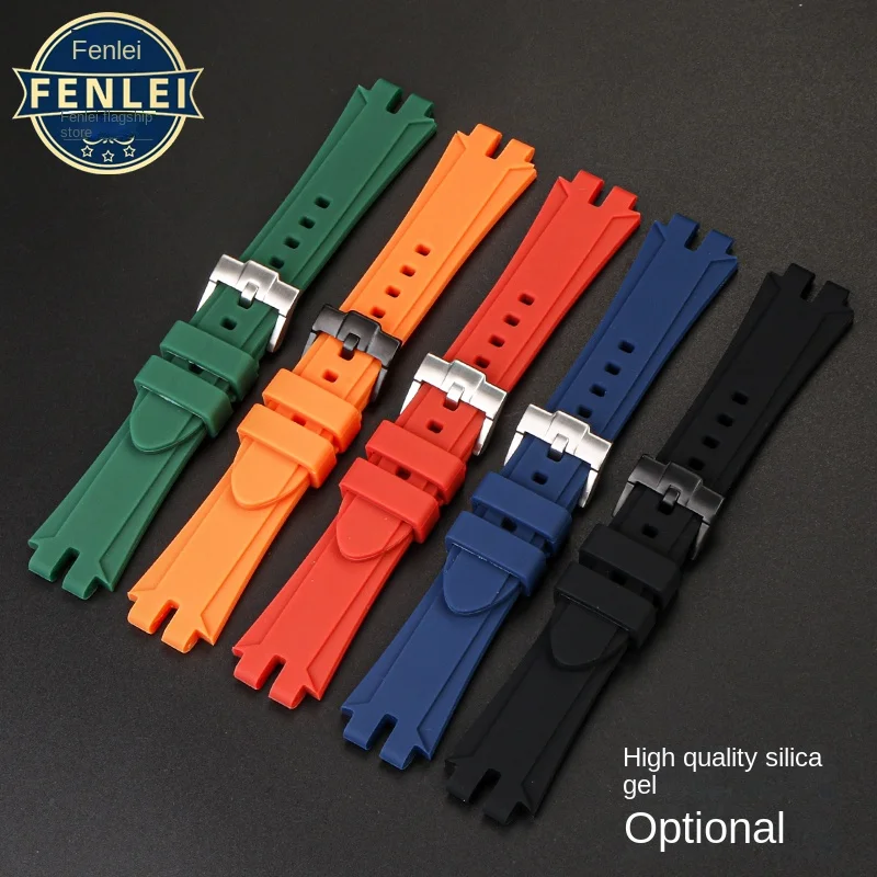 Pulseira de Relógio de Montanhismo de Borracha para Homens Pulseira de Silicone Pulseira de Borracha Casio Protrek Prw3000 3100 6000 6100y
