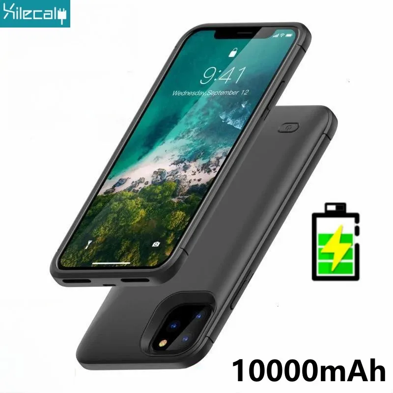 Ультратонкий чехол-аккумулятор для iPhone 7 8 Plus SE 2, 10000 мАч