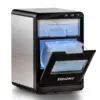 Nugget Maker Countertop, 44Lbs/24H Pebble Maker Machine, Self-Cleaning Pellet Machine with Ice Scoop&Basket, Sonic C 1