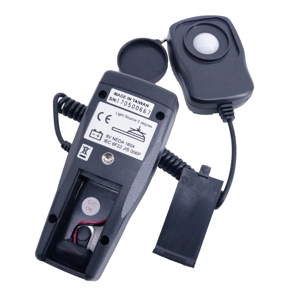 Tenmars TM-201L LED Light Meter LUX Meter Light Intensity Tester Measuring Range 200,2000, 20000,200000 Lux
