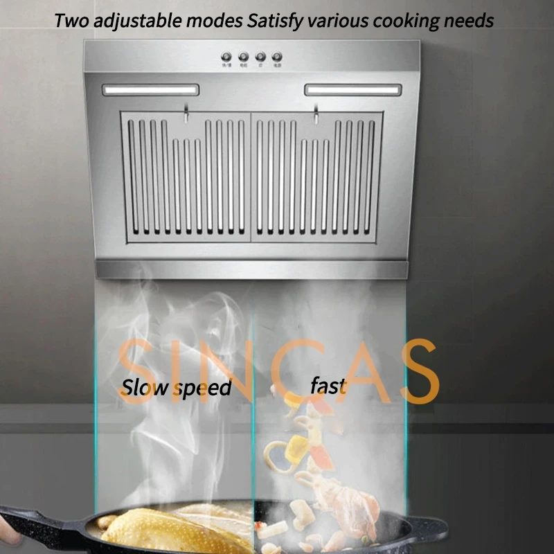 Mini Range Hood Household Strong Suction Force KitchenSide Suction Apartment Rental Room Single Stove Small Size Simple Type 5