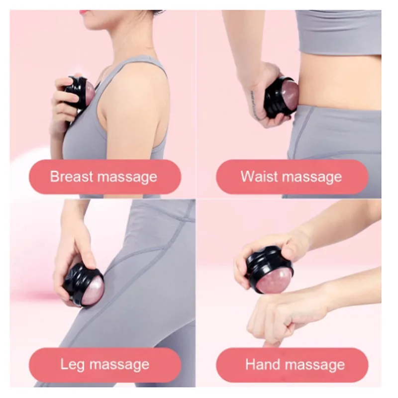 Massage Ball Massage Roller Ball Massager Body Therapy Foot Back Waist Hip Relaxer Stress Release Muscle Relaxation