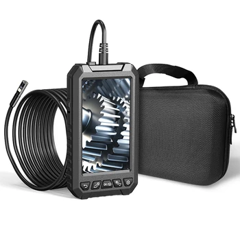 Endoscope Industriel à Lentille de Touriste Haute Définition, Boroscope avec Écran HD de 5 Pouces, Caméra 1080P, Design Étanche 2