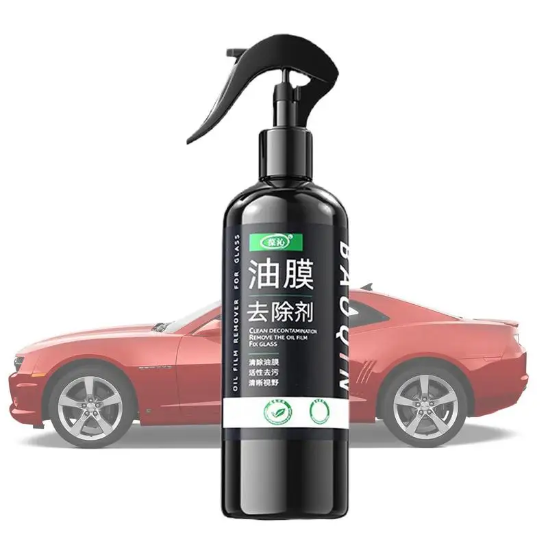 

Oil Film Remover Spray Oil Film Cleaner Glass Film Removal Spray Effective Multifunctional Stain Removal Cleaner Spray For Car
