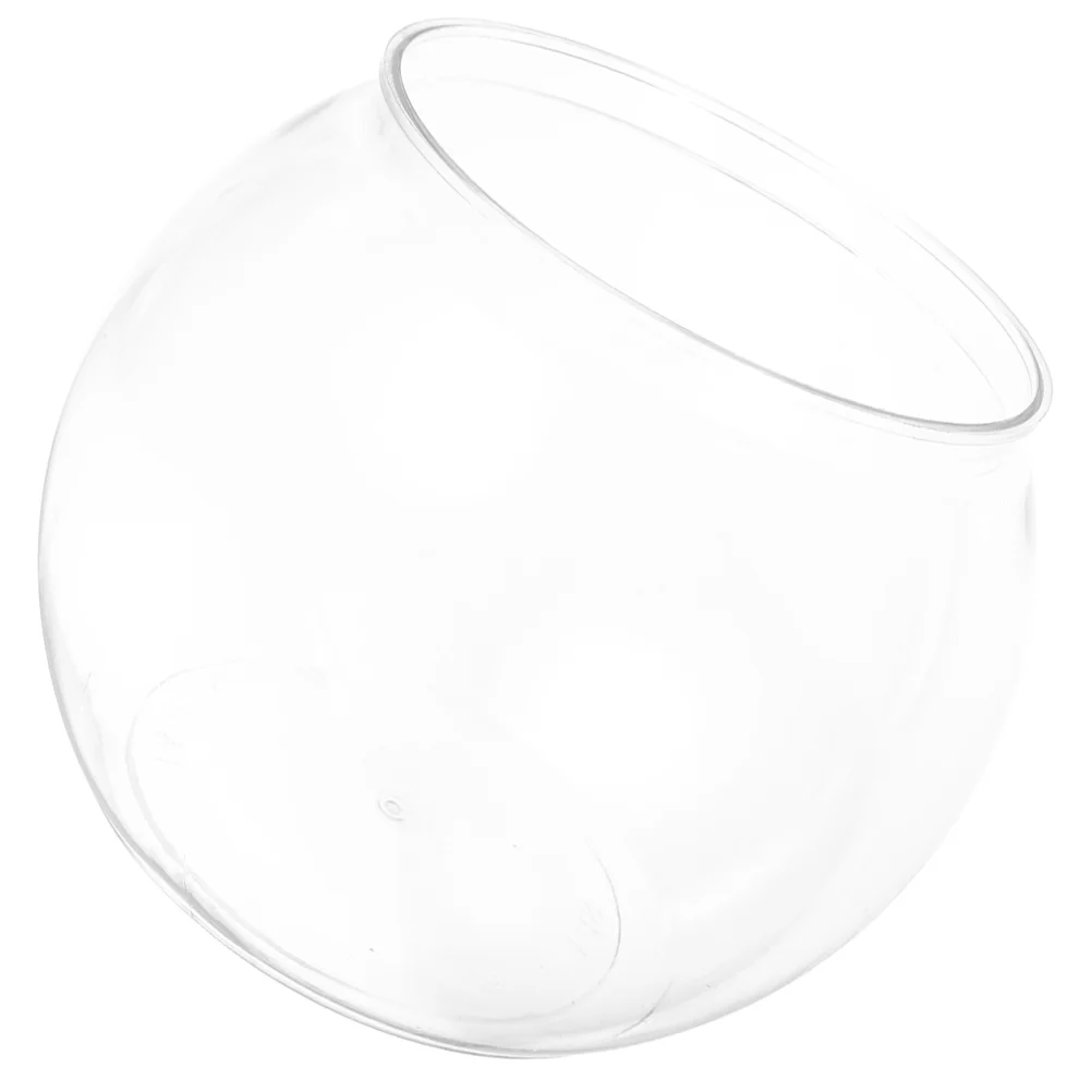 

Plastic Fish Bowls Round Aquarium Clear Fish Keeper Fishbowl Golden Fish Tank Vase Pot Goldfish Bowl Fish Bowls Diy Snow