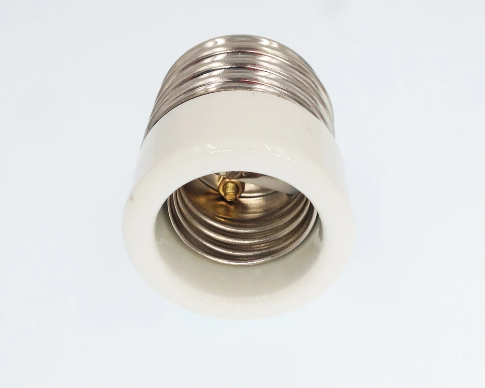 1pc E39/e40 To E26/e27 Light Socket Adapter Mogul To Medium Light Bulb