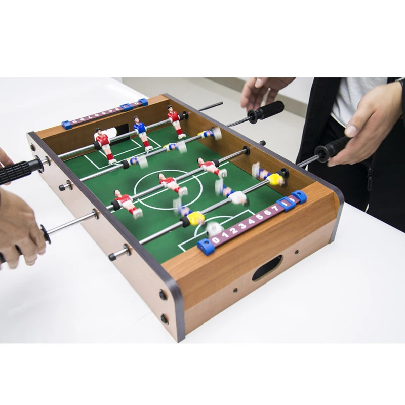 Mini Mesa de Futebol de Mesa Magnético Brinquedo de Mesa de Futebol de Mesa  em Madeira para Crianças Adultas com 2 Jogadores 2 Bolas 2 Quadros de  Pontuação