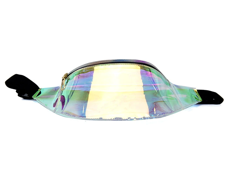 Taille Tasche Persönlichkeit Dazzling Laser Fanny Pack Wasserdicht Mode Holographische Brust Tasche Cross-Body Tasche Verschluss Geldbörse – Detail 22