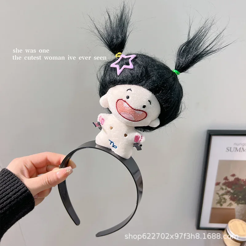 TNSLAND 2 stück Capybara Haarreifen Damen, Niedliches Capybara Haarband Kosmetik, Cartoon Tier Haarband, Haarreif Kosmetik Kopfschmuck Sich Schminken Bühnenauftritte