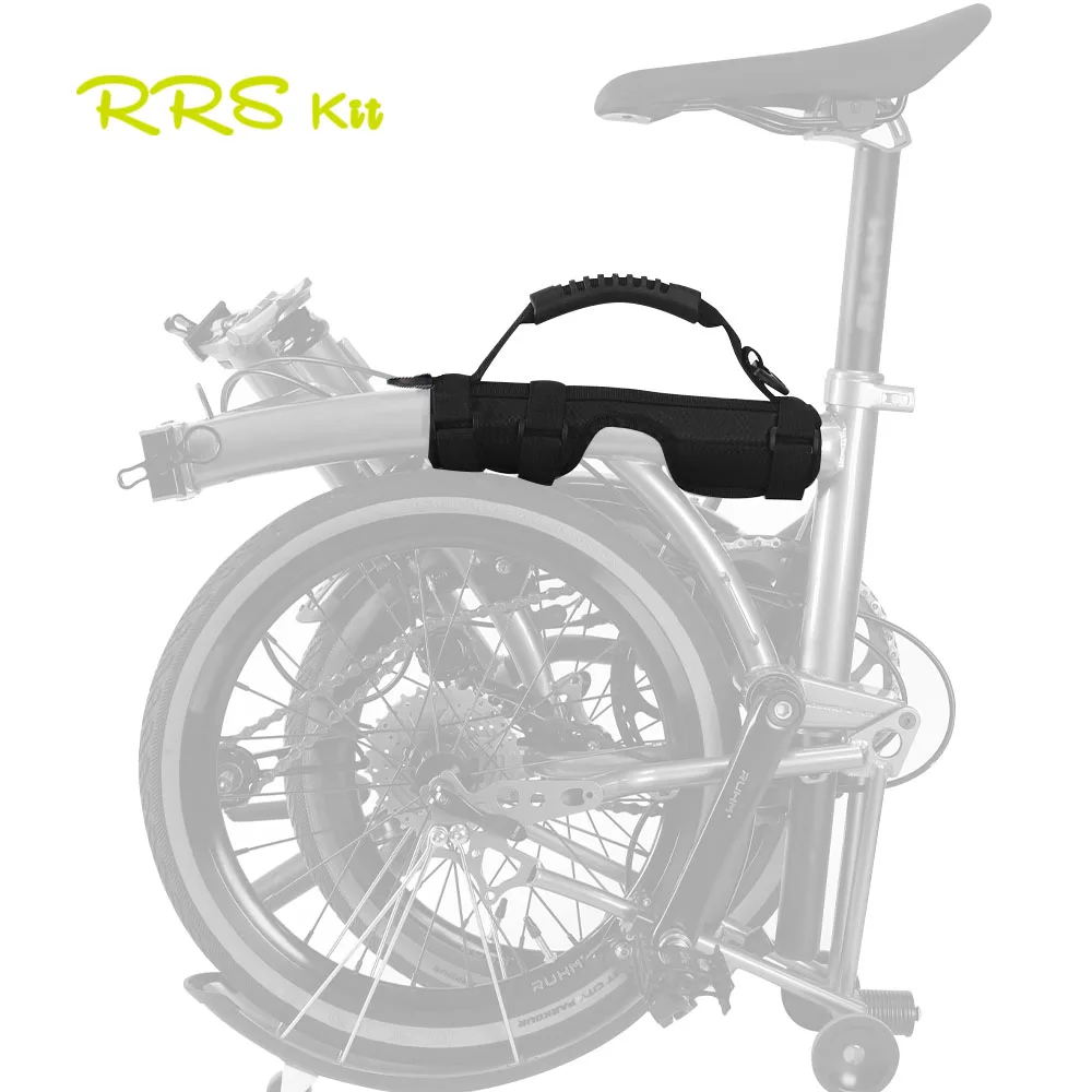Folding Bicycle Carrier Handle Hand Grip For Brompton Cycling Bicycle Frame Carry Shoulder Strap Bicycle Accessories