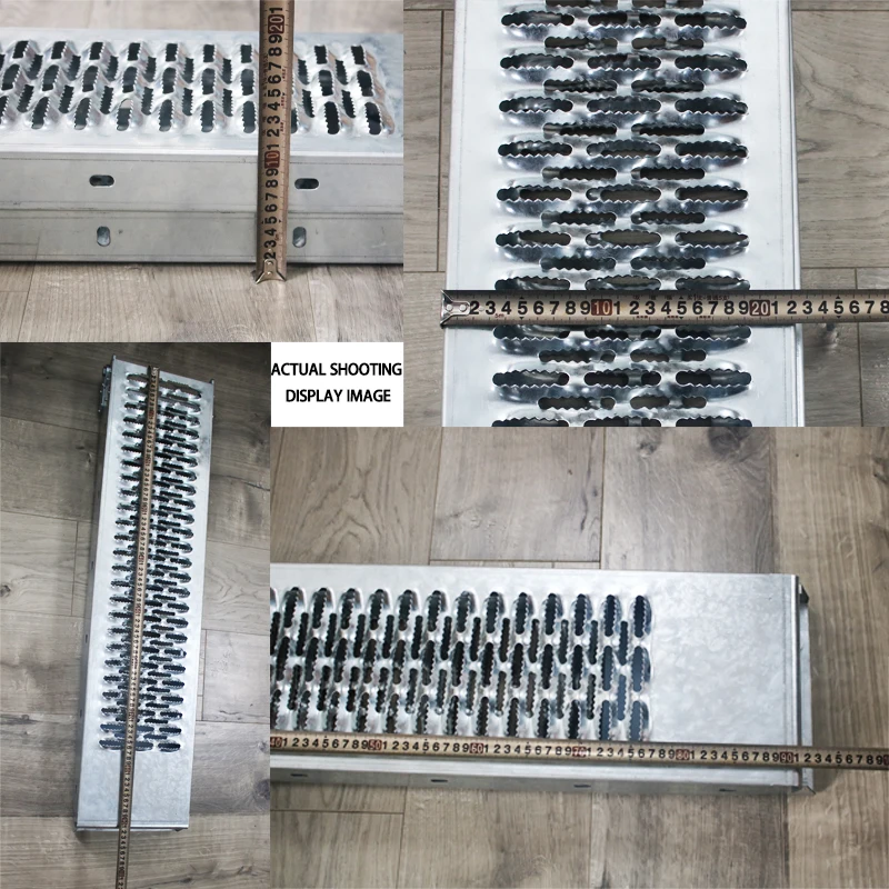 Ramps For Aluminum Motorcycles Folding Loading ATV Pick-up Car Ramp To Climb Metal Ramps Ladder 1PC Single Load-bearing 350kg truck ramp ladder