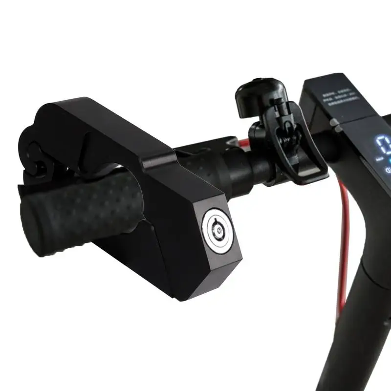 

Замок для руля скутера с 2 ключами, для Руля Мотоцикла, с защитой от кражи