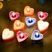 

2022 9pcs Valentines Day Candles Wedding Decoration Ornaments Decorations for Home DIY Table Decor Wedding party Favors Gift