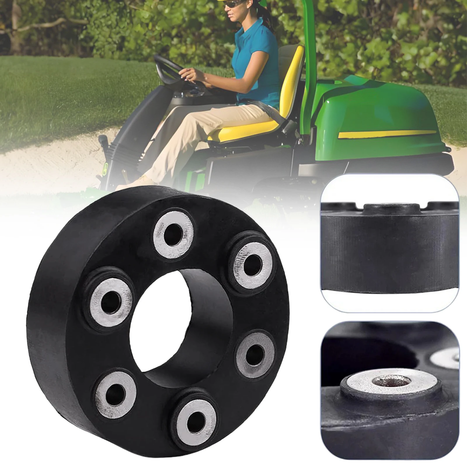 Metal Rubber Driveshaft Isolator for Agricultural Machinery