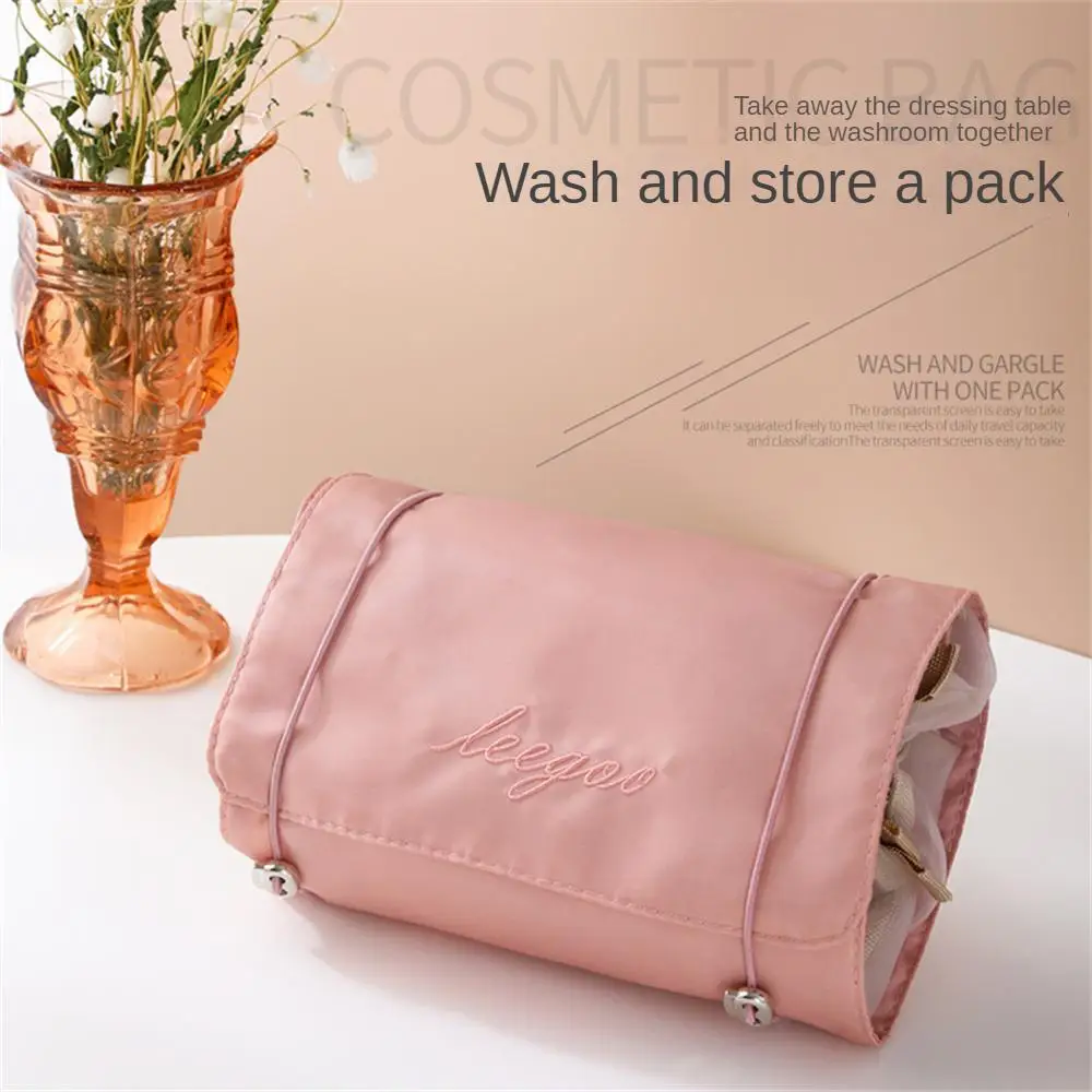 

Women Travel Cosmetic Bag Portable Wash Bag for Outdoor Travel Removable Large Capacity Cosmetic Storage Bag Storage Organizer