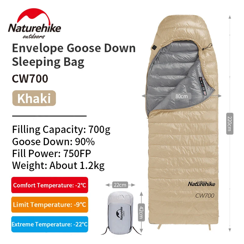 Saco de dormir Naturehike Ultralight  Saco de dormir Naturehike Winter - 0  Outdoor Goose - Aliexpress