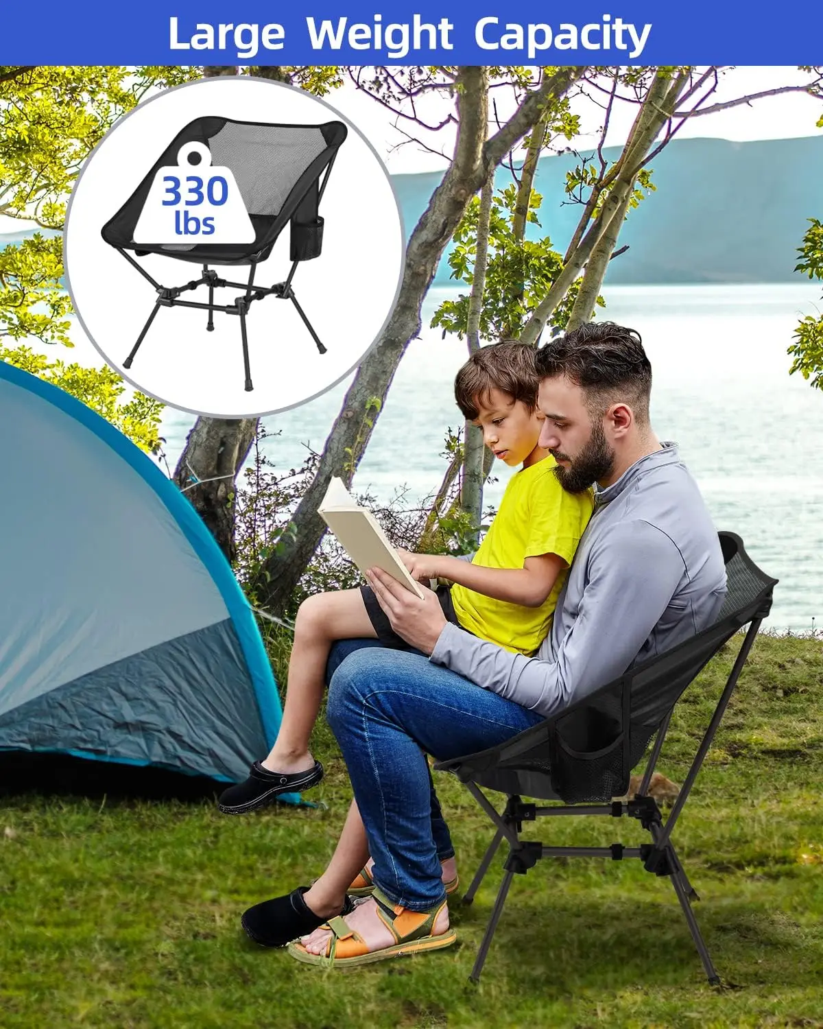 Sportneer Chair Portable Lightweight Camping Chair Sportneer