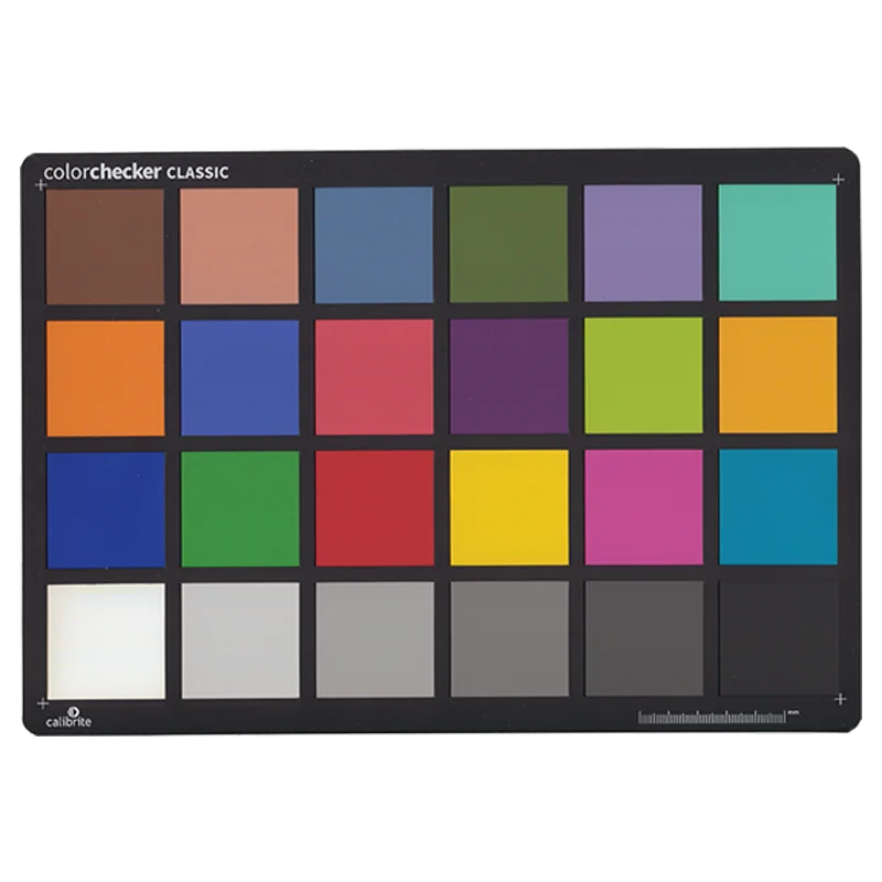 CALIBRITE (formerly XRITE)24 color card series colorchecker classic standard 24 color card
