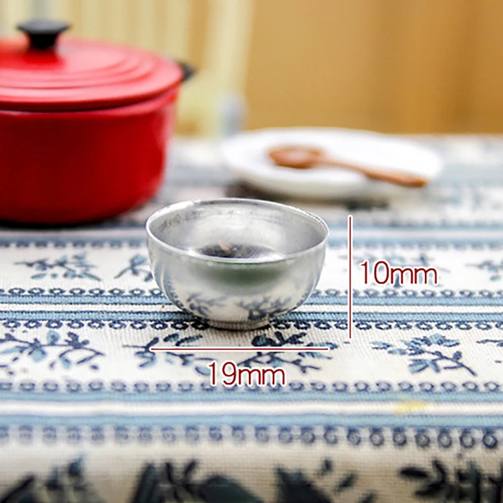 2 Miniatur Suppenschalen Keramik - Puppenhaus Geschirr Für Puppenküche