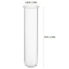 5 Pcs Test Tube Vase Vases Glass Tubes for Plants Flower Hose Small Terrarium Planters Propagation Hanging Office Desk 5