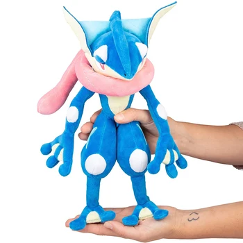 Hot Style Greninja Plush Toy Pokemon Froakie Evolution Frog Ninja Cartoon Image Stuffed Doll Christmas Gifts for Kids 1