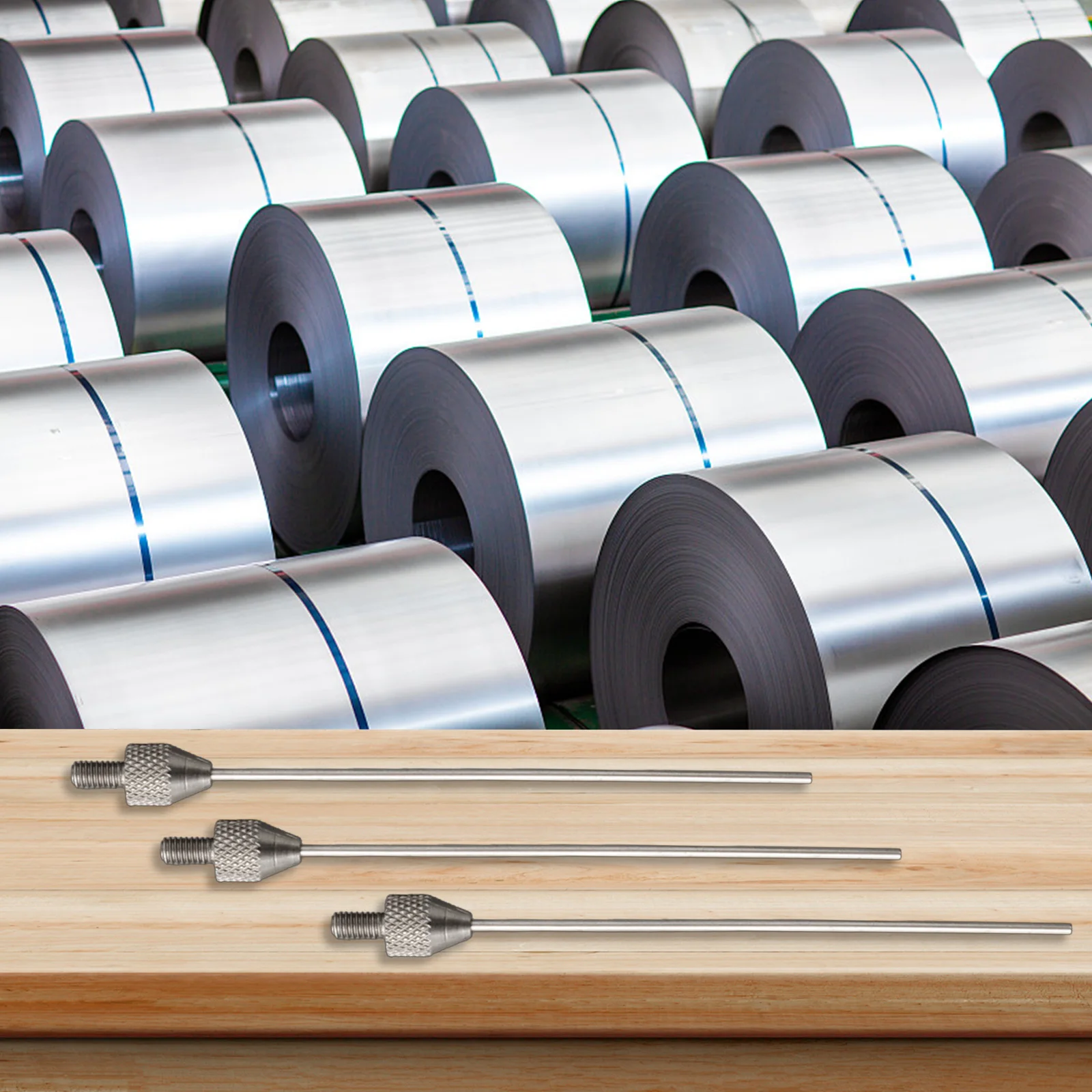 

5 шт., игольчатые контактные точки для циферблата, 1 х50 мм