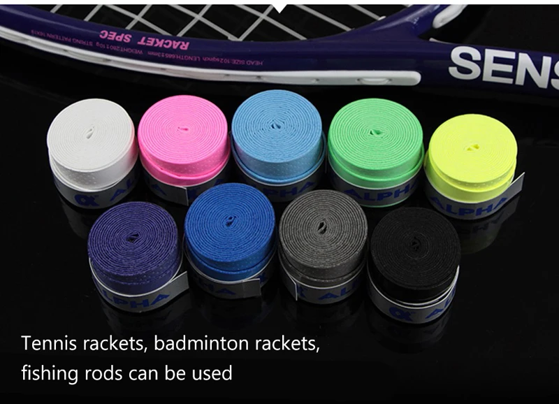 Lot De 100 Surgrips – Pour Raquettes De Tennis Et Badminton – Coloris Assortis