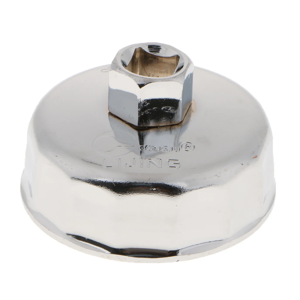 

Fit Oil Filter Wrench Cap Housing Tool Remover 14 Flutes Dia