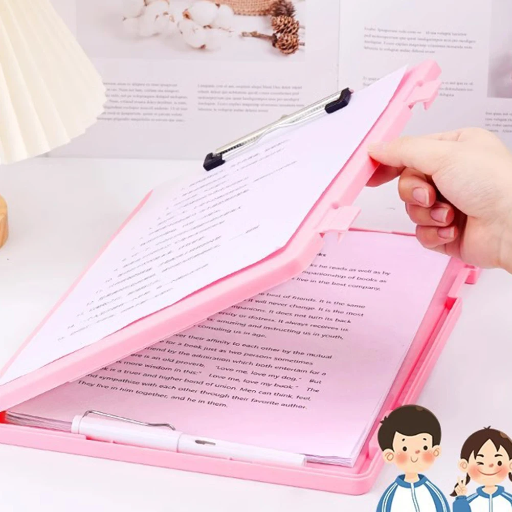 A4 Waterproof Folder boards Multifunctional Writing Board File Document Office High Capacity board file folder