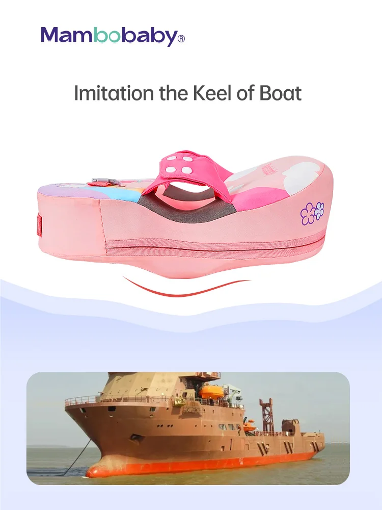 Mambobaby Baby Float With Crotch Strap Waist Infant Swimming Circle Non-Inflatable Pool Accessories 1 2 3 Years Water Game Toys 5