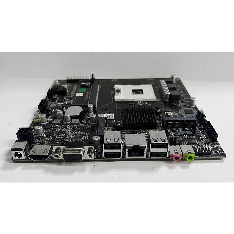 하나의 기계 HM65 단일 메모리 슬롯 DDR3 미니 보드 PGA988 2세대 CPU ITX 산업용 제어 마더보드