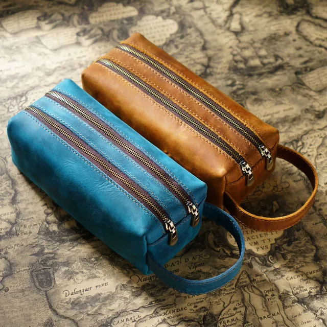 Vintage Leather Pencil Case – 2Fast2See